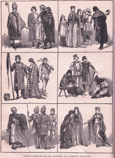 Costumes normands des XIe et XIIe siècles - Henry Marriott Paget